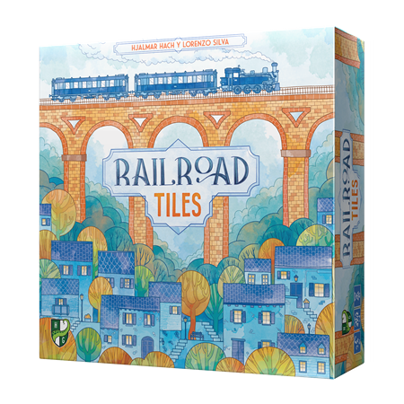 Juego de mesa railroad tiles