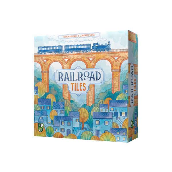 Juego de mesa railroad tiles