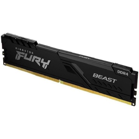 Memoria ram ddr4 8 gb kingston - 3600mhz - pc4 - 28800 - fury beast - negro