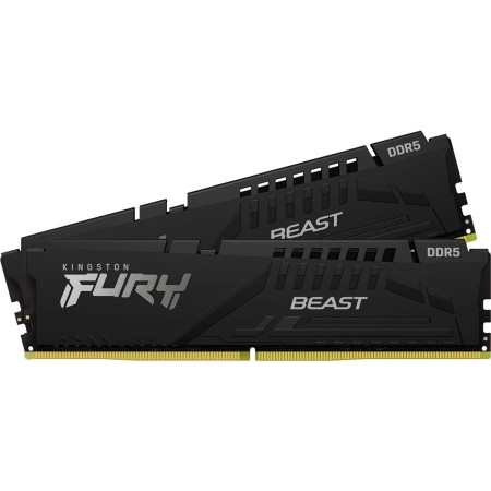 Memoria RAM Kingston FURY Beast 2 x 16GB/ DDR5/ 5200MHz/ 1.25V/ CL40/ DIMM