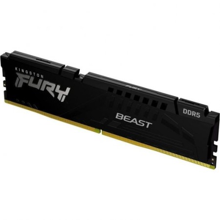 Memoria ram ddr5 8gb kingston - 6000 mhz - pc5 - 48000 - fury beast - cl36 - 1.25v - am5