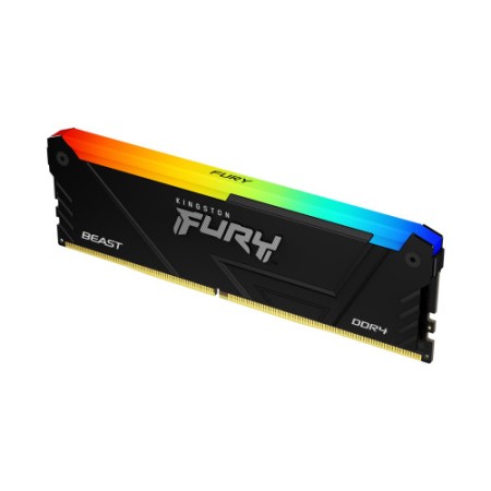 Memoria ram ddr4 8gb kingston - 3600mt - s - fury beast rgb - cl17
