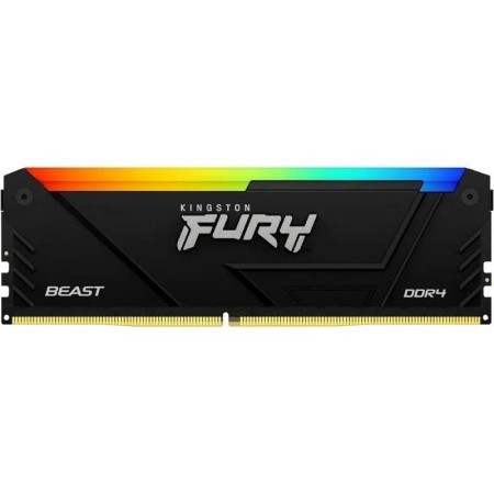Memoria ram ddr4 8gb kingston - 3600mt - s - fury beast rgb - cl17