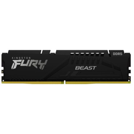 Memoria ram ddr5 16gb 2x 8gb kingston - 6000mt - s - pc5 - 48000 - fury beast - cl30 - 1.35v