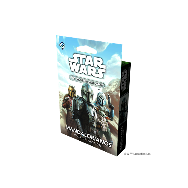 Caja star wars: deckbuilding game mandalorianos