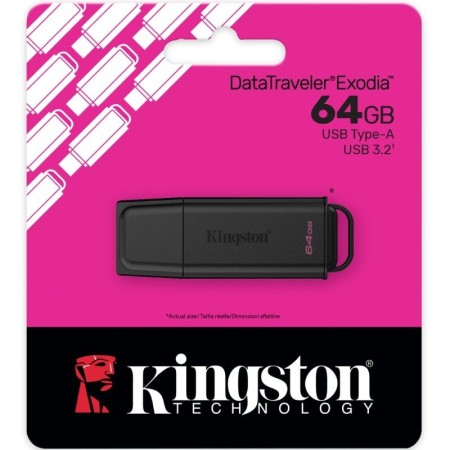 Pendrive 64GB Kingston DataTraveler Exodia Gen2 USB 3.2