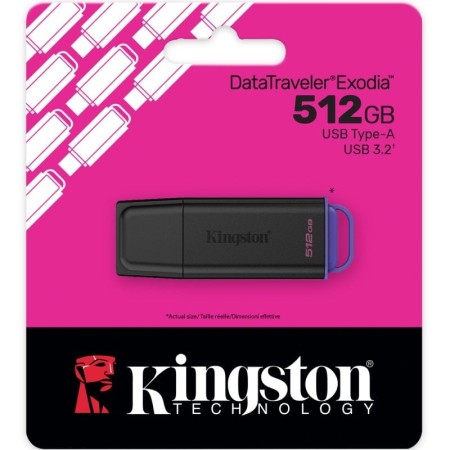 Pendrive 512GB Kingston DataTraveler Exodia Gen2 USB 3.2