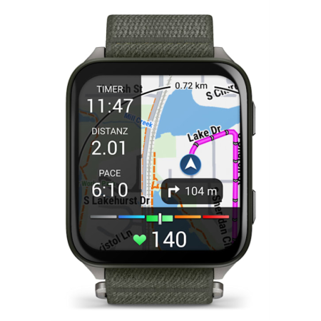 Smartwatch garmin venu x1 amoled 2 pulgadas - gps multisatélite - titanio - 32gb - 8 días de batería