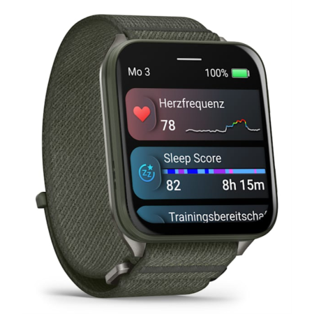 Smartwatch garmin venu x1 amoled 2 pulgadas - gps multisatélite - titanio - 32gb - 8 días de batería