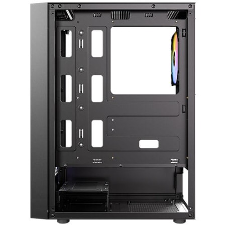 Caja ordenador gaming antec ax27 atx argb cristal templado negra