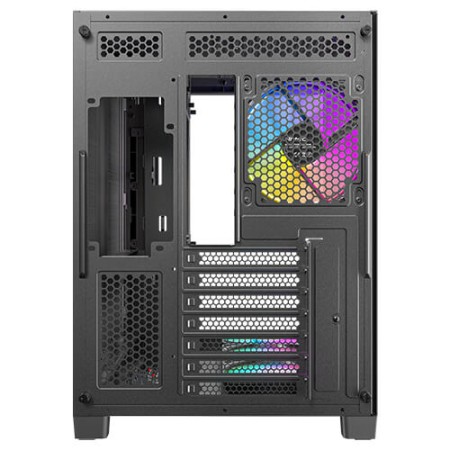 Caja ordenador gaming antec c5 curve argb atx cristal templado negra