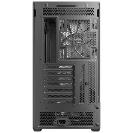 Caja ordenador gaming antec flux rear atx argb cristal templado negra
