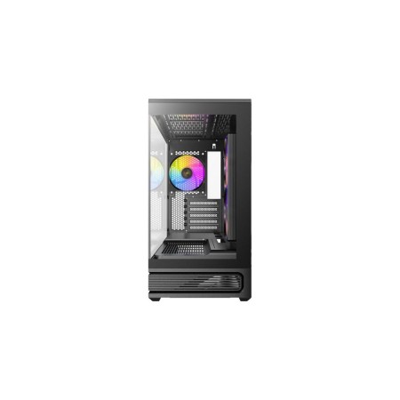 Caja ordenador gaming antec c2m matx argb cristal templado negra