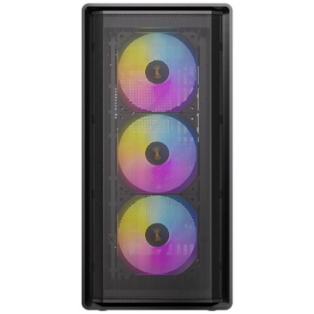 Caja ordenador gaming antec p6 neo argb atx cristal templado negra