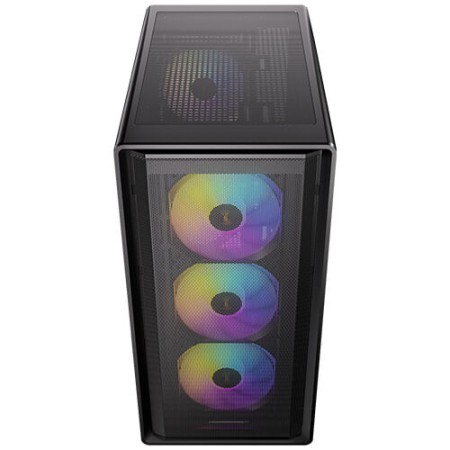 Caja ordenador gaming antec p6 neo argb atx cristal templado negra