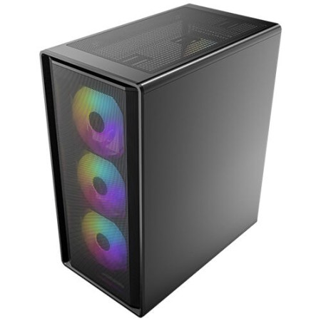 Caja ordenador gaming antec p6 neo argb atx cristal templado negra