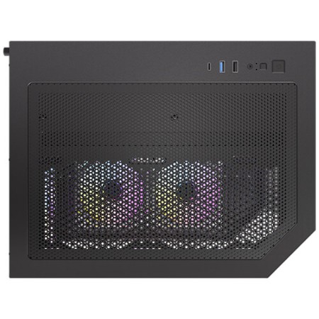 Caja ordenador gaming antec cx m2 argb matx cristal templado negra