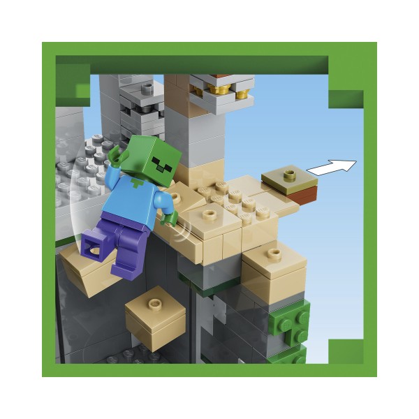Lego minecraft la mazmorra de zombis