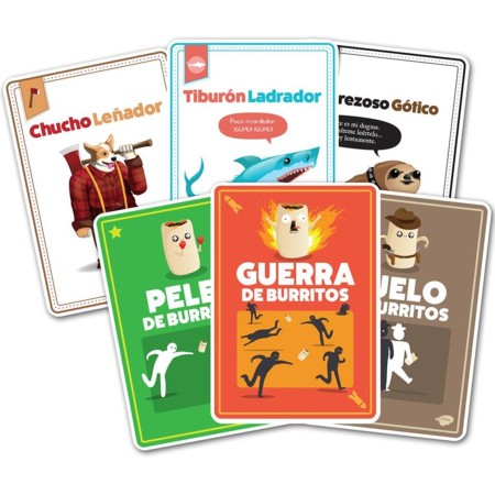 Juego de mesa asmodee throw throw burrito pegi 7