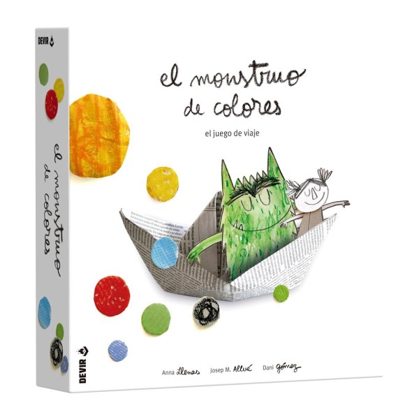 Juego de mesa el monstruo de colores