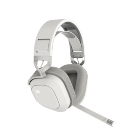 Auriculares gaming corsair hs80 max inalambrico blanco