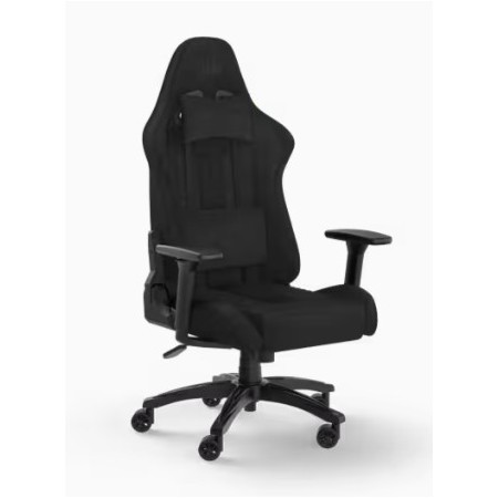 Silla gaming corsair tc100 relaxed fabric negra