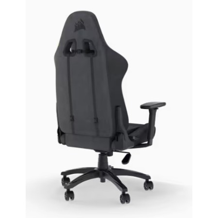 Silla gaming corsair tc100 relaxed fabric gris - negra