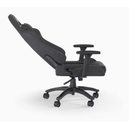 Silla gaming corsair tc100 relaxed fabric gris - negra