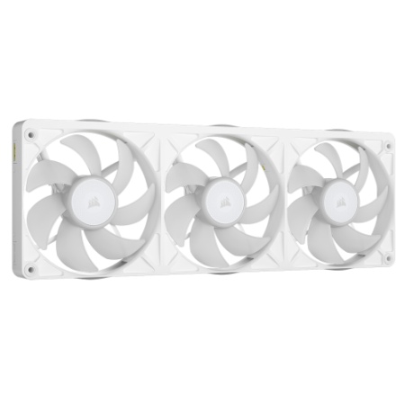 Ventilador caja corsair icue link rx360 ii unified frame rgb 3x 120mm blanco
