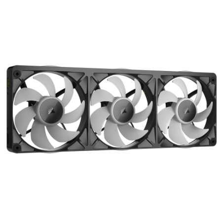 Ventilador caja corsair icue link rx360 ii unified frame rgb 3x 120mm negro