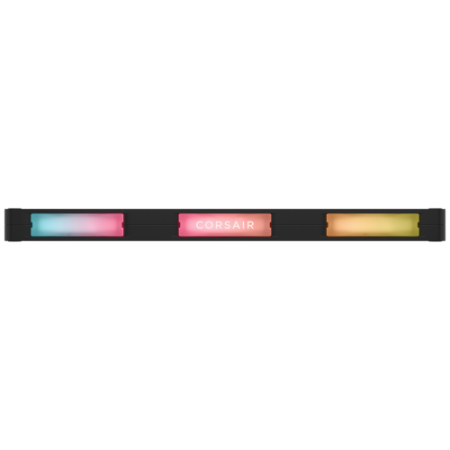 Ventilador caja corsair icue link rx360 ii unified frame rgb 3x 120mm negro