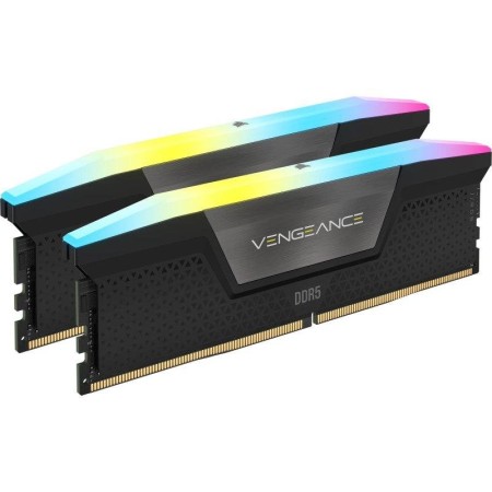 Memoria ram ddr5 16gb 2x8gb corsair vengeance rgb - 5200mt - s - pc5 - 41600 - cl40 - 1.25v