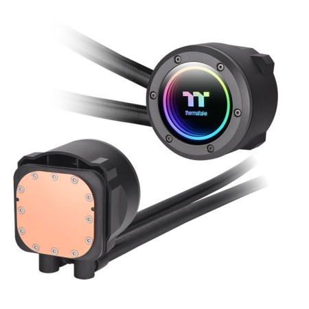 Kit refrigeracion liquida cpu thermaltake th240 v2 argb 2x 120mm negro