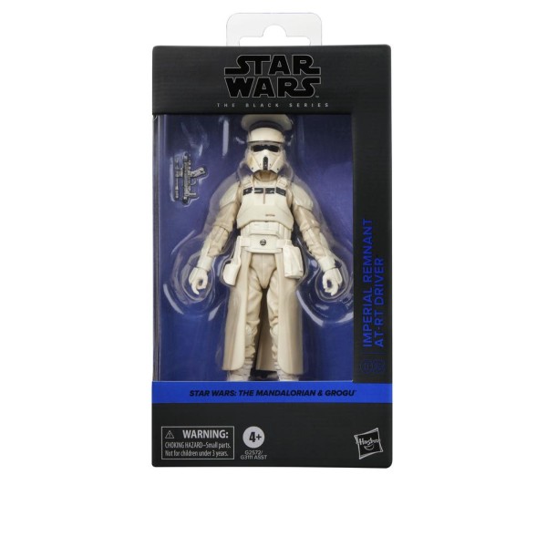 Figura hasbro star wars the black series the mandalorian & grogu imperial remnant at - rt driver