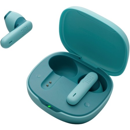 Auriculares Bluetooth JBL Wave Flex con estuche de carga/ Autonomía 10h/ Azules