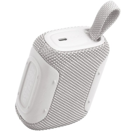 Altavoz con Bluetooth JBL GO 5/ 4.8W/ 1.0/ Blanco