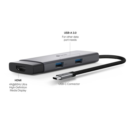 Hub tp - link usb tipo c 5 en 1