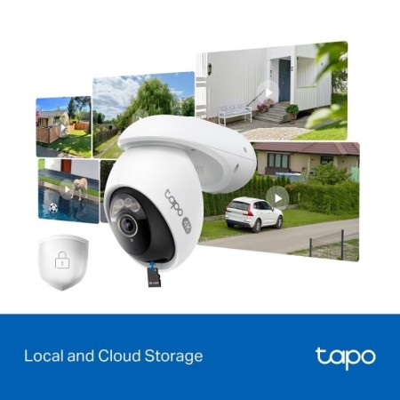 Cámara de Videovigilancia TP-Link Tapo C560WS/ Visión Nocturna/ Control desde APP