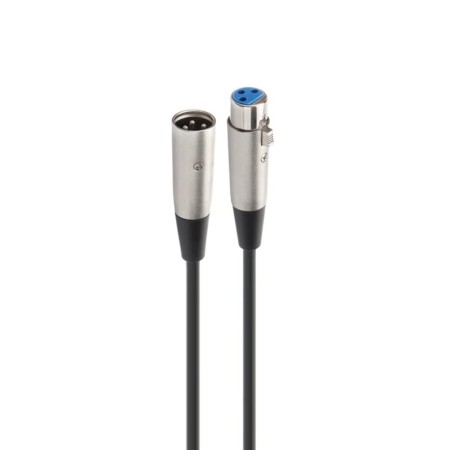 Cable xlr fonestar 10m -  macho - hembra -  negro