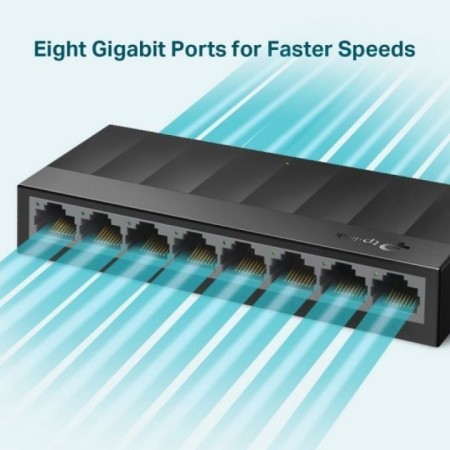 TP-LINK LS1008G Switch 8xGB
