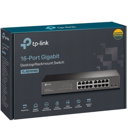 TP-LINK TL-SG1016DE Switch 16xGB