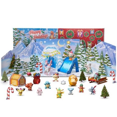 Calendario adviento pokemon deluxe holiday version de - fr - nl