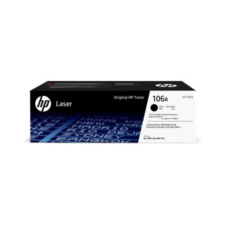 Toner hp 106a w1106a negro 1000 paginas