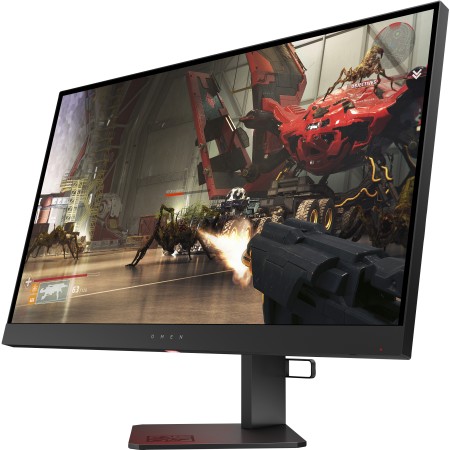 Monitor gaming tn led hp omen 27 pulgadas 27 hdr 1ms - qhd - 16:9 - 1000:1 - 240hz - hdmi - display port - usb - vesa