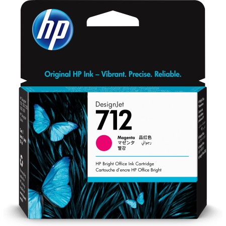 HP Cartucho 712 Magenta