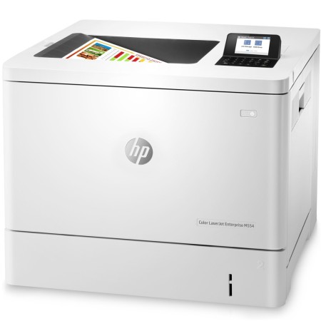 Impresora hp laser color laserjet enterprise m554dn a4 - 35ppm - 1gb - usb - red - duplex impresion