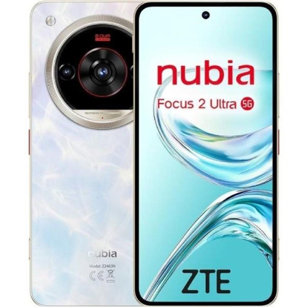 Movil zte nubia focus 2 ultra 5g 8 - 512gb blanco