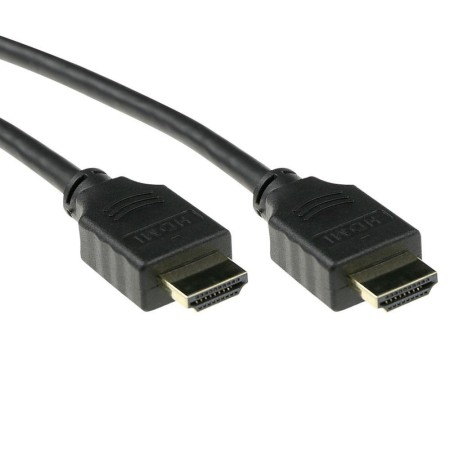 Cable hdmi 4k uhd act connectivity 1.5m -  macho - macho -  high speed premium certificado v2.0 negro
