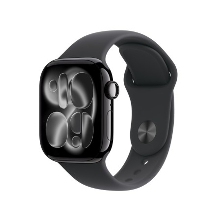 Smartwatch apple watch s11 gps + cellular 42mm black aluminium case black sport band m - l