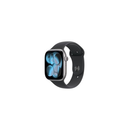 Smartwatch apple watch s11 gps + cellular 46mm space grey aluminium case black sport band s - m